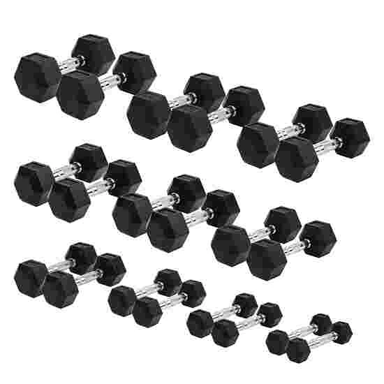Sport-Thieme Compact Rubber Hex Dumbbell Set - Image 4