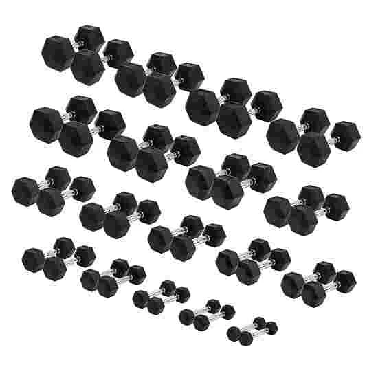 Sport-Thieme Compact Rubber Hex Dumbbell Set - Image 2
