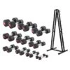 Sport-Thieme Compact Rubber Dumbbell Set